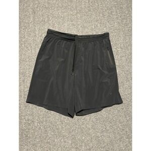 Ten thousand session shorts mens black active stretch gym Large 7" inseam
